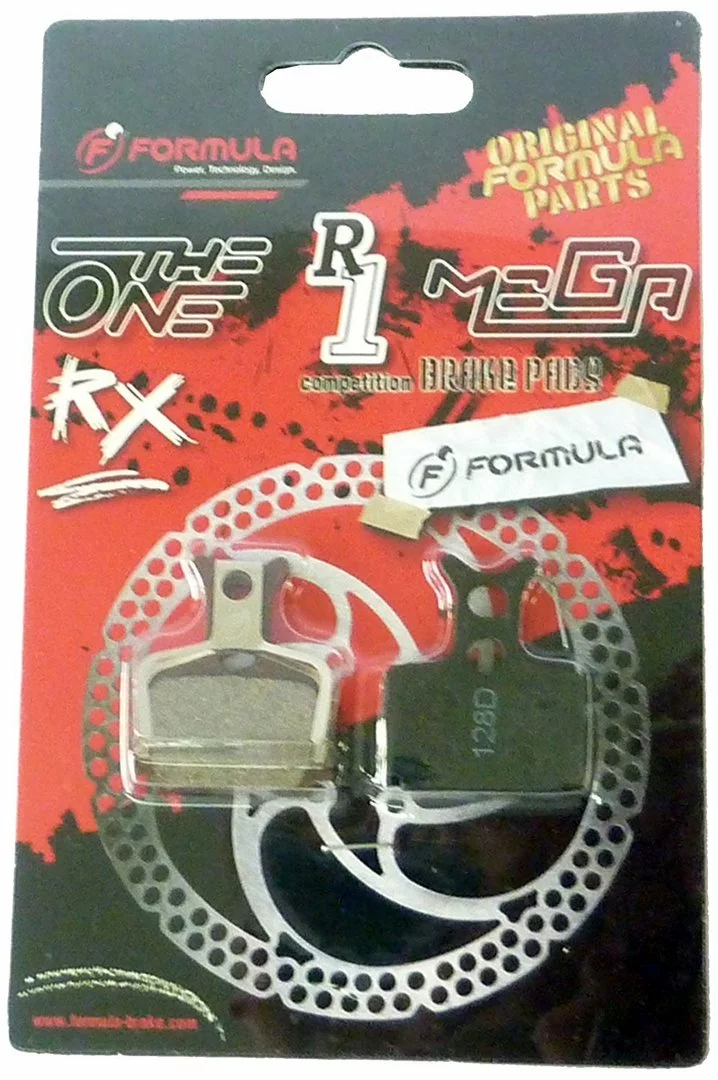 Formula RX/Mega/TheOne/R1 Bremsbelagskit Organisch Incl. Feder 2 Formula RX/Mega/TheOne/R1 Bremsbelagskit Organisch Incl. Feder – Bild 2