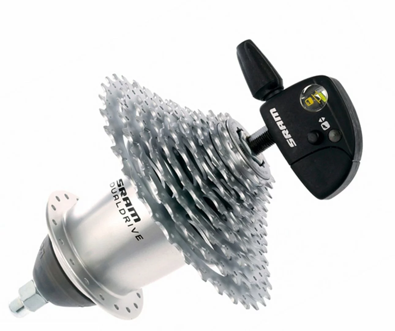 SRAM Corp. Dualdrive 8-fach Komplettset Inkl. Schalthebel Und Schaltwerk Und Zahnkranz 1 SRAM Corp. Dualdrive 8-fach Komplettset Inkl. Schalthebel Und Schaltwerk Und Zahnkranz