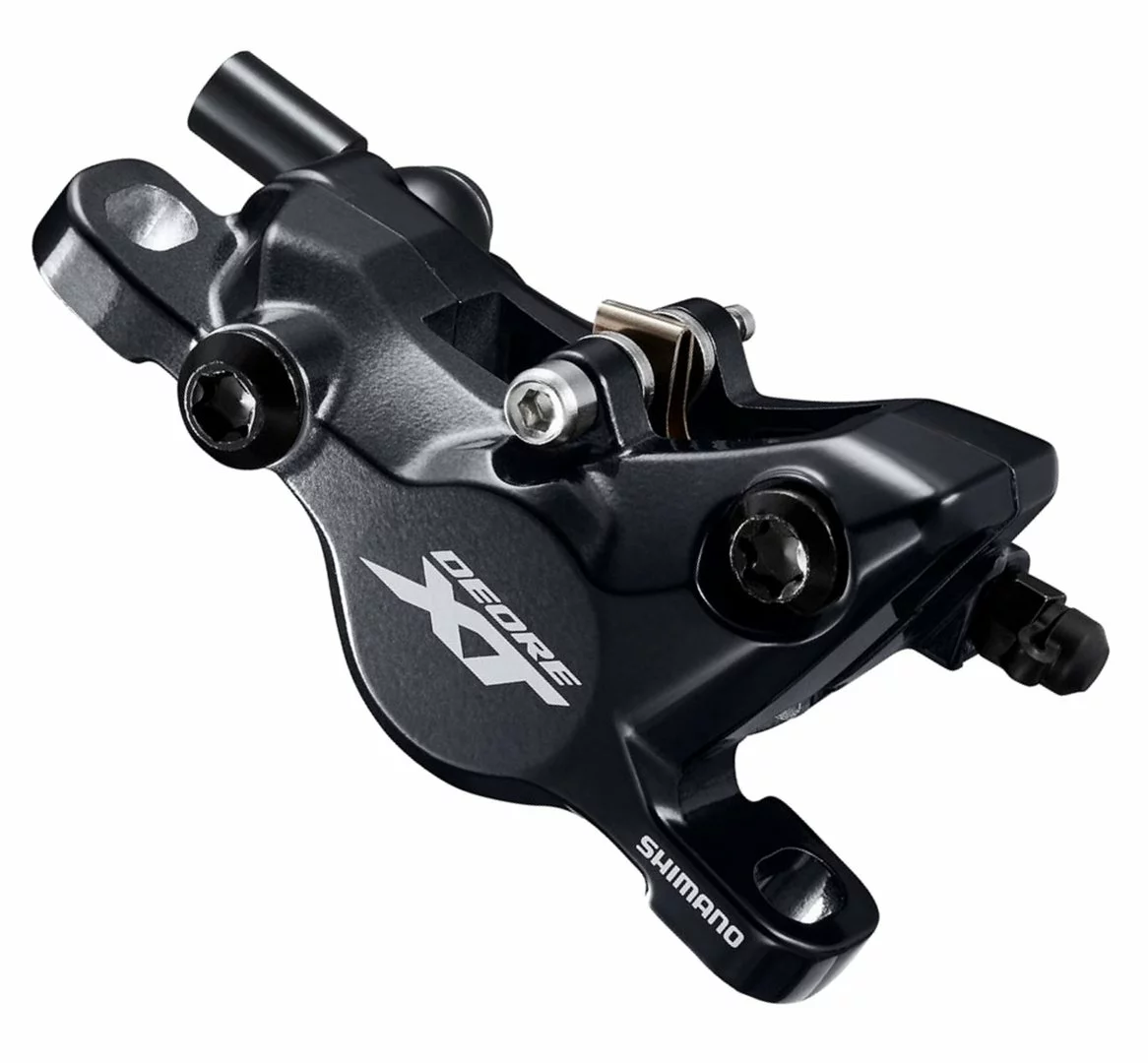 Shimano Bremssattel XT BR-M8100 2-Kolben Mit Resin Belägen Ohne Kühlkörper 1 Shimano Bremssattel XT BR-M8100 2-Kolben Mit Resin Belägen Ohne Kühlkörper