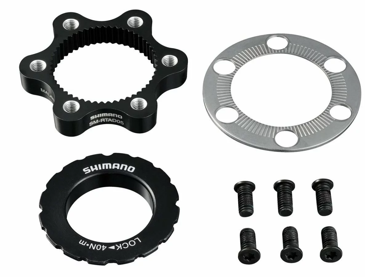 Shimano Center-Lock-Adapter Für 6-Loch Scheiben Auf Center-Lock-Naben SM-RTAD05 1 Shimano Center-Lock-Adapter Für 6-Loch Scheiben Auf Center-Lock-Naben SM-RTAD05