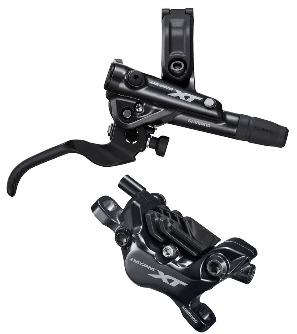 Shimano XT BR-M8120 4-Kolben Mit Kühlrippen HR Incl. Bremsgriff BL-M8100 1 Shimano XT BR-M8120 4-Kolben Mit Kühlrippen HR Incl. Bremsgriff BL-M8100