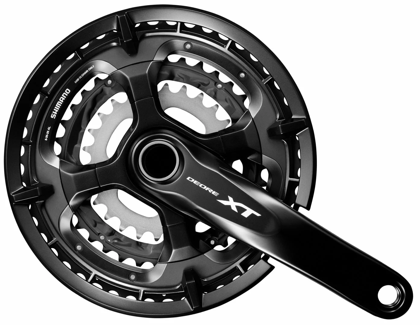 Shimano XT FC-T8000 10-fach Ab 2017 26-36-48 Zähne Ohne Innenlager 1 Shimano XT FC-T8000 10-fach Ab 2017 26-36-48 Zähne Ohne Innenlager