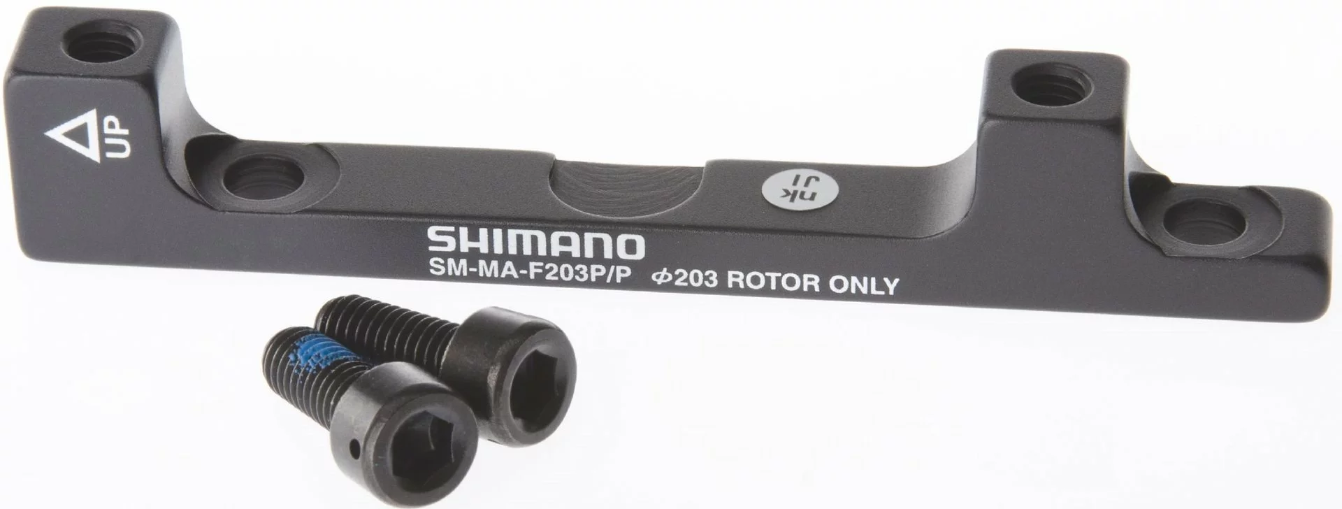 Shimano Adapter VR Postmount Bremse Auf Postmount Befestigung Mit 203mm Scheibe SM-MA-F203P/P 1 Shimano Adapter VR Postmount Bremse Auf Postmount Befestigung Mit 203mm Scheibe SM-MA-F203P/P