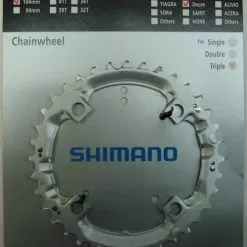 Shimano Deore 2000 4-Arm 36 Zähne T-Type IG Silber Stahl (längere Lebensdauer) Y-1DS98200