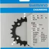 Shimano XT 2004-2007 4-Arm 9-fach 22 Zähne S-Type IG Alu Schwarz Y-1F822000