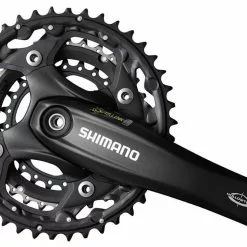 Shimano FC-MT500 10-fach 2-Piece 22-30-40 Zähne Schwarz 175mm